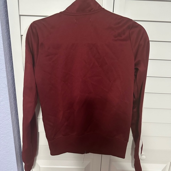 Hollister Red Jacket with white stripe - Picture 2 of 2